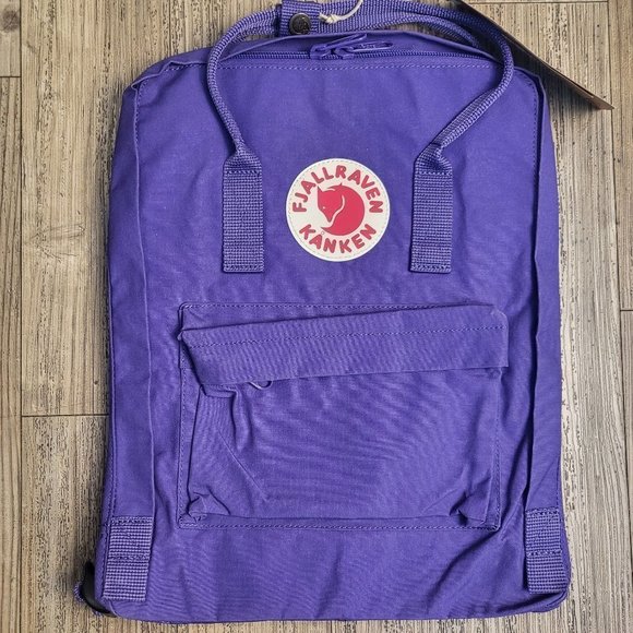NWT.26.Fjallraven Re-kanken Water Resistant Backpack in Purple women-Girls@25 main image 4